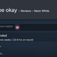 Image for article titled Neon White’s Steam Reviews Are Horny As Hell